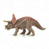 Triceratops Figurine Hand-Painted Triceratops Figure Dinosaur Figurine Lifelike Dinosaur Toy Textured for Collectors