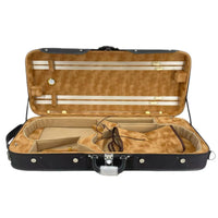 Double Violin Case Secure Double Violin Case Zippered for Music Students
