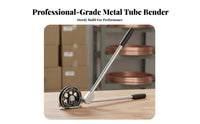 8 Pieces Angle Scale 16 Mm Pipe Bender Long Handle Manual Pipe Bender Hooked Head Black Grips