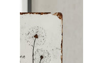 Gift Idea Hope Flower Hope Sign Distressed Finish Hope Flower Wall Sign