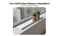 Space-Saving Windowsill Extender Shelf Adjustable Legs Windowsill Extender Multi-Functional Plant Stand Easy Installation for Gardeners, Apartment Dwellers, Homeowners, Balcony, Window Sill, Living Room, Kitchen