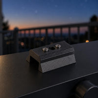 Three Mounting Holes Base Block Aluminum Alloy Pad for Telescope Setup