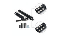 Accurate Lawn Mower Blade Grinder Jig Matte Black Blade Grinder with Adjustable Clamp Sturdy Smooth for Gardeners