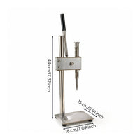 Bivalve Opener with Lever Easy to Clean Bivalve Shucker Shucking Machine for Chefs