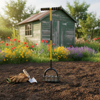 Step Lawn Aerator Foot Press Design Manual Lawn Aerator Improves Drainage Garden Tool for Yard