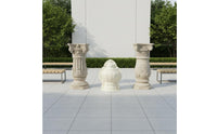 Long-Lasting Roman Column Balustrade Mold Versatile Roman Column Concrete Mold Reusable Cement Baluster Casting Form Reinforced Design for Contractors