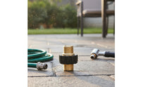 M22 Pressure Washer Adapter Sturdy Duty M22 to 3/8 Quick Connect Fittings Brass Rapid Disconnect Fitting Leak Resistant