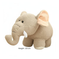 Great Gift Hippo Plushie PP Cotton Filling Elephant Soft Toy Short Stuffed Material for Children, Toddlers, Playroom, Bedroom, Nursery