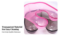 Clothes Protector Perm Solution Shoulder Tray Reusable Hair Perm Neck Tray Waterproof for Hairdressers, Home Users, Barbershop