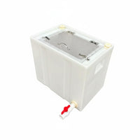 Water-Tight Aquatic Transport Container Large Capacity Live Aquatic Box for Aquaculture Workers, Hatchery, Trunk