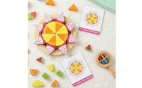 Early Learning Developmental Fruit Toy Set Hand-Eye Coordination Fruit Slice Toy Set Set Parent-Child Interaction Pattern Blocks Stimulates Creativity for Preschoolers