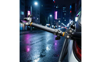 Adjustable Motorcycle Handlebar Clamp Mount Bar Heavy-Duty Motorcycle Phone Mount Rod Quick-Release Handlebar Multi Clamp Bar Short Version for Bicycles