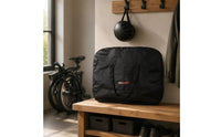 Portable Folding Bike Bag Heavy Duty Folding Bike Travel Bag Shoulder Strap Two-Wheeler Carry Case Double Layer Thick for Cyclists, Commuters