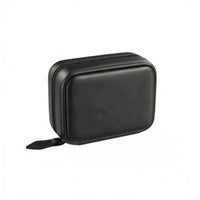 Travel Organizer Pouch with Transparent Pockets Compact Storage Pouch Rigid