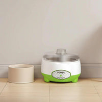 Compact Automatic Yogurt Maker Mini Yogurt Maker with Transparent Lid Countertop Fermentation Machine Homemade for Students, Kitchen, Apartments, Dorm Rooms