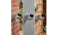 Garden Hose Holder Heavy-Duty Garden Hose Hanger Metal for Gardeners, Homeowners