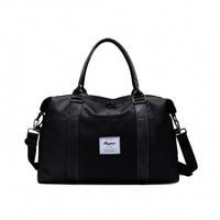 Multi-Compartment Duffel Bag with Wet Pocket Carry on Travel Duffel with Shoulder Strap Soft-Sided Overnight Bag Water-Resistant for Travelers, Expectant Mothers, Weekend Trips, Hospital Stay