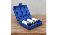 3 Pieces 1/2 Inch Drive Lug Nut Sockets CR-MO Steel Shielded Lug Nut Set Heavy Duty Color Coded Wheel Set for Mechanics, Tire Changing
