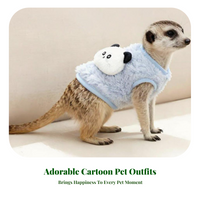 Small Pet Clothes, Snug Vest, Cute Outdoor Wear