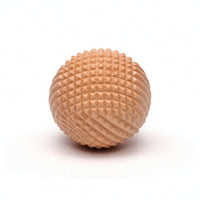 Textured Wooden Massage Ball Natural Finger Exerciser Traditional Hand Exerciser Lightweight for Office