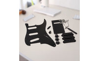 Pickguard Kit Pre-Drilled Guitar Pickguard with Knobs Parts for Guitarists, Luthier