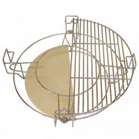 Grill Pizza Stone Cordierite Ceramic Pizza Stone Smooth Surface Outdoor Cooking Gear
