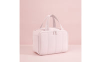 Travel Toiletry Bag Soft-Sided Toiletry Bag with Handles Structured Cosmetic Pouch with Handle for Journeyers, Weekend Trips, Hand Luggage