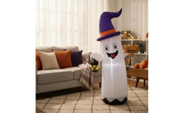 Inflatable specters with Witch Hat Outdoor Inflatable specters Spooky Halloween Decor for Yard, Lawn, Porch