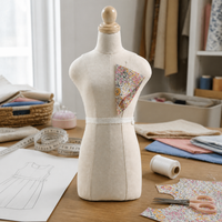 Miniature BJD Doll Dress Form Mannequin for Sewing and Display