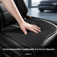 Cooling Car Seat Cushion Easy to Clean Ice Silk Non-Slip Seat Pad Anti-Wrinkle