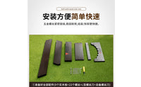 Wood Golf Club Rack Folding Golf Bag Storage Rack