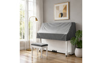 Upright Piano Dust Cover Fleece Piano Cover Set Draped Fit