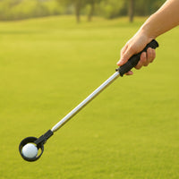 Retractable Golf Ball Retriever Long-Reach Golf Ball Retriever with Telescopic Shaft Lightweight Sturdy for Golfers
