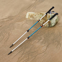 Wrist Strap Telescopic Trekking Pole Lightweight Aluminum Trekking Poles Long-Lasting Adjustable Walking Pole Foldable