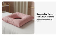 Beauty Bed Face Cradle Ergonomic Design Massage Table Face Cradle Breathable Spa Bed Headrest for Estheticians, Medical Practice