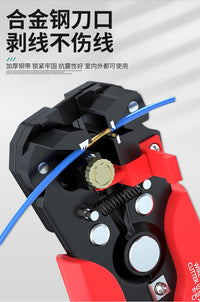 SOX Multifunctional Automatic Wire Stripping Pliers 10-22 AWG