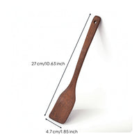 Wooden Small Cooking Flat for Nonstick Cookware