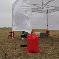 Tent Canopy Weight Bags for Outdoor Gazebos and Umbrellas, Heavy Duty Sandbags for Wind Resistance