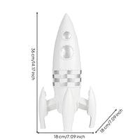 space Figurine Space Themed Spacecraft Sculpture Decorative Ornament for Bookshelf