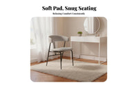 Modern Minimalist Design Violin support Chair designer-inspired Dining Seat firm support Foam padding Vanity Stool Multifunctional for Homeowners, Apartment Dwellers, Interior Designers, Bedroom, Makeup Room, Restaurant, Home Office