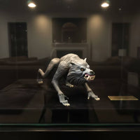 Wolf Figurine Realistic Wolf Figure Detailed for Collectors