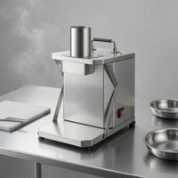 Stainless Steel Electric Vegetable Dicing Machine Compact Countertop Dicing Machine Metal Housing Automatic Fruit Dicer