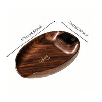 Digital Coffee Bean Weighing Tray with Scale Electronic Wooden Coffee Dosing Tray Single-Dose Weigh Boat Exact for Espresso Enthusiasts