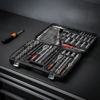 216 Pieces Pneumatic Socket Tool Kit Impact-Ready Tools Rust-Resistant