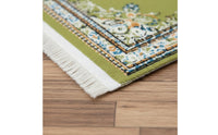 Tassel Fringe Dollhouse Turkish Design Carpet Intricate Weave Woven Dollhouse Carpet Vibrant Colors Toy Decoration Realistic Design for Hobbyists