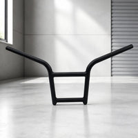 Swept-Back Handlebar Backsweep Welded Handlebar Ergonomic Hardware for Commuters