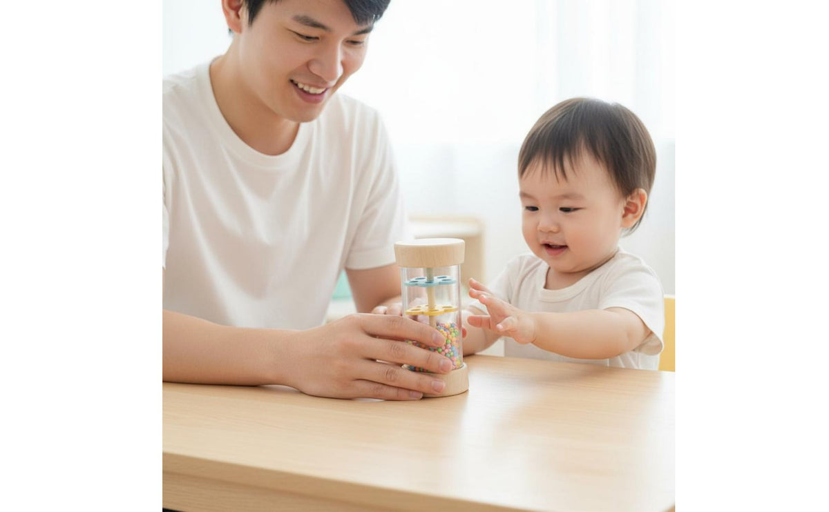 Auditory Enlightenment Toddler Rain Sound Tube Sensory Development Rainmaker Toy Soothing Raindrop Sounds for Toddlers, Kids