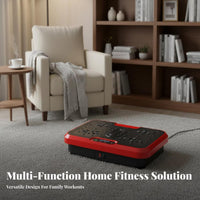 Multi-Speed Adjustment Vibration Plate Exercise Machine Wireless Controller Control Vibration Plate Anti-Slip Design Vibrating Exercise Machine Bluetooth Speaker for People Seeking Adults, Seniors, Home Gym, Indoor, Living Room