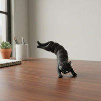 3D Printed Cat Model Cute Flexible Jointed Cat Toy Great Gift House Decoration for Teens, Desktop, Home Decor, Office Desk