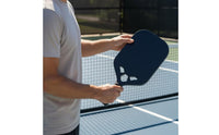 Carbon Fiber Paddle Racket Shock Absorption Paddle Racket Fast Return Sports Gear for Beginners, Professionals, Tournament Play